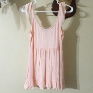 Baby pink doll top